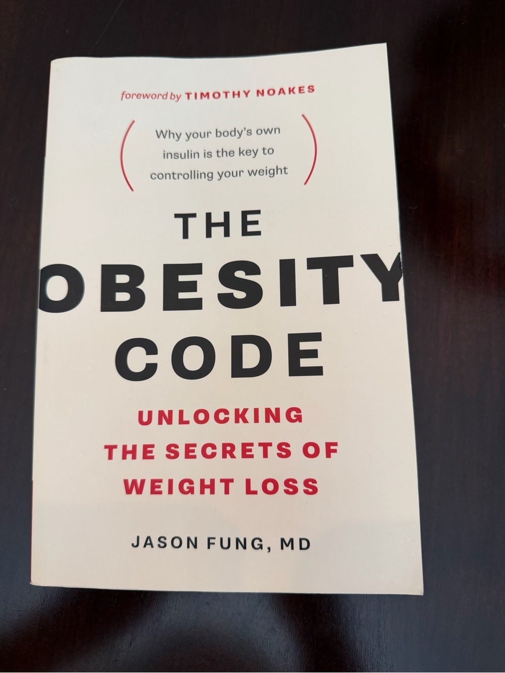 The Obesity Code by Jason Fung - Weight Loss Paperback